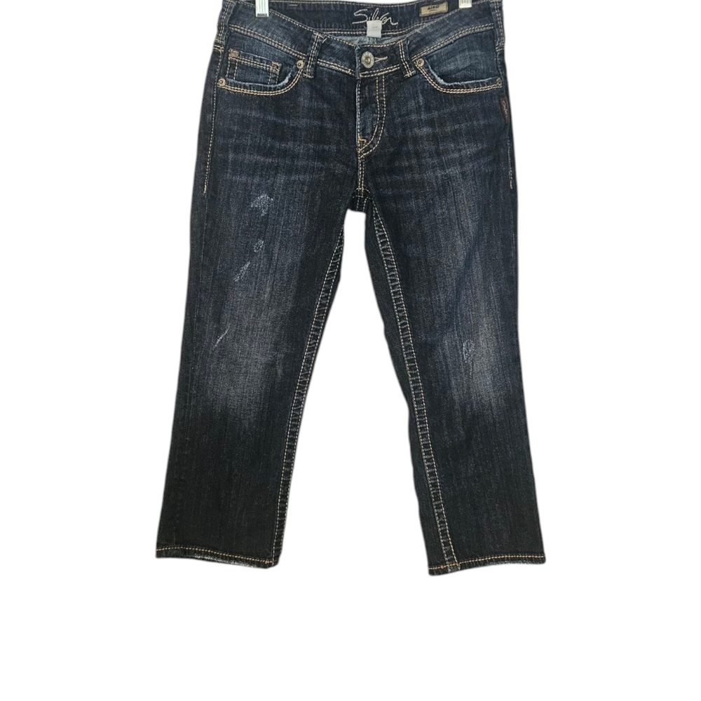 Silver Aiko Capri Jeans Women's Size W30
